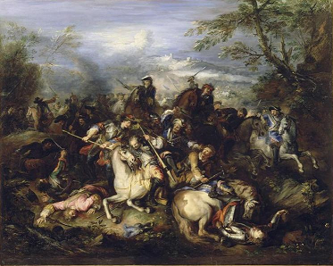 Bataille de Leuze par Joseph Parrocel